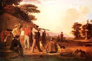 George Caleb Bingham Shooting for the Beef china oil painting artist
